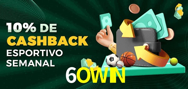 10% de bônus de cashback na 6OWIN