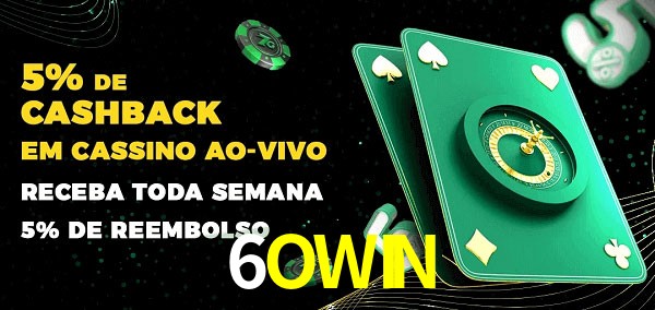 Promoções do cassino ao Vivo 6OWIN